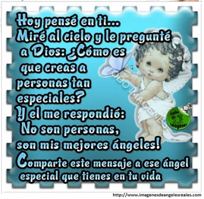 descargar imagenes de angeles con frases celestiales
