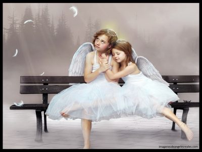 imagenes de angeles y niñas